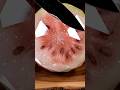 Cutting Crystal Water Melon ASMR #FruitCuttingASMR #SatisfyingSounds #ASMR #FruitSlicing #JuicySound