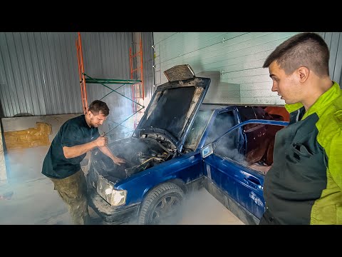 Видео: Ремонт мотора КУВАЛДОЙ. Результат в видео