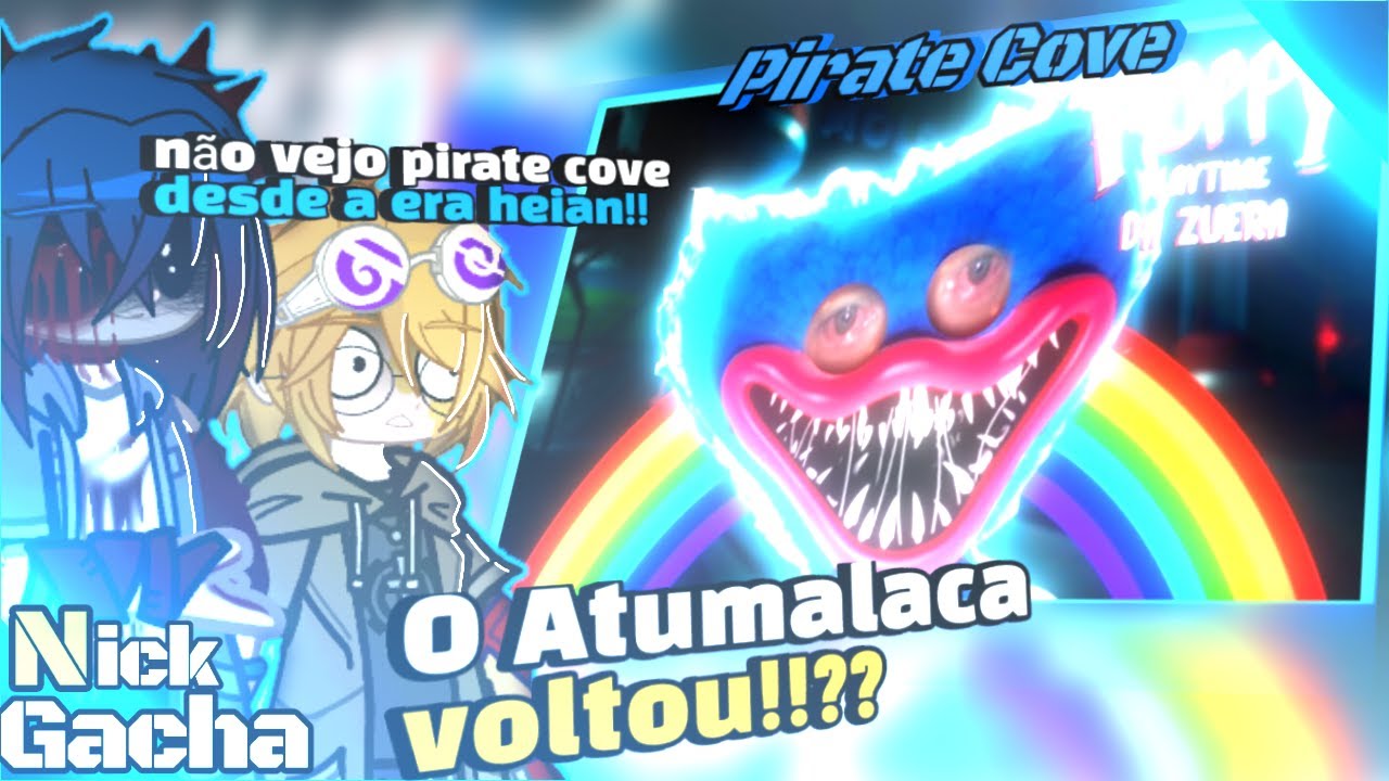 ||Poppy Playtime react a POPPY PLAYTIME da ZUEIRA(Pirate Cove)react gacha||•