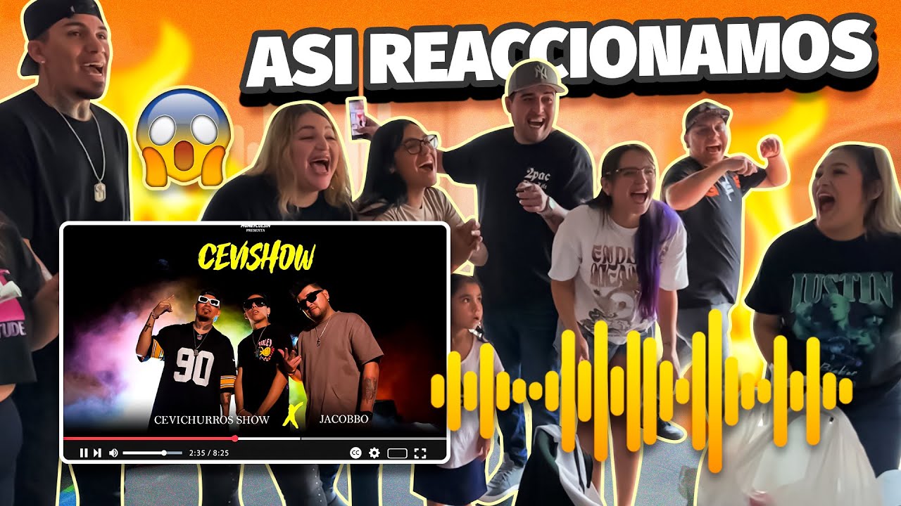 Reaccionamos al video musical de @Cevichurros Show !!!! Así se vivió
