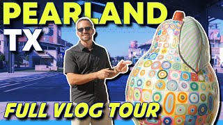 Living in Pearland Texas! A full VLOG tour of PEARLAND TEXAS