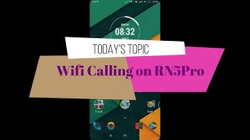 Redmi note 5 Pro  Wifi Calling #rn5pro #wificalling