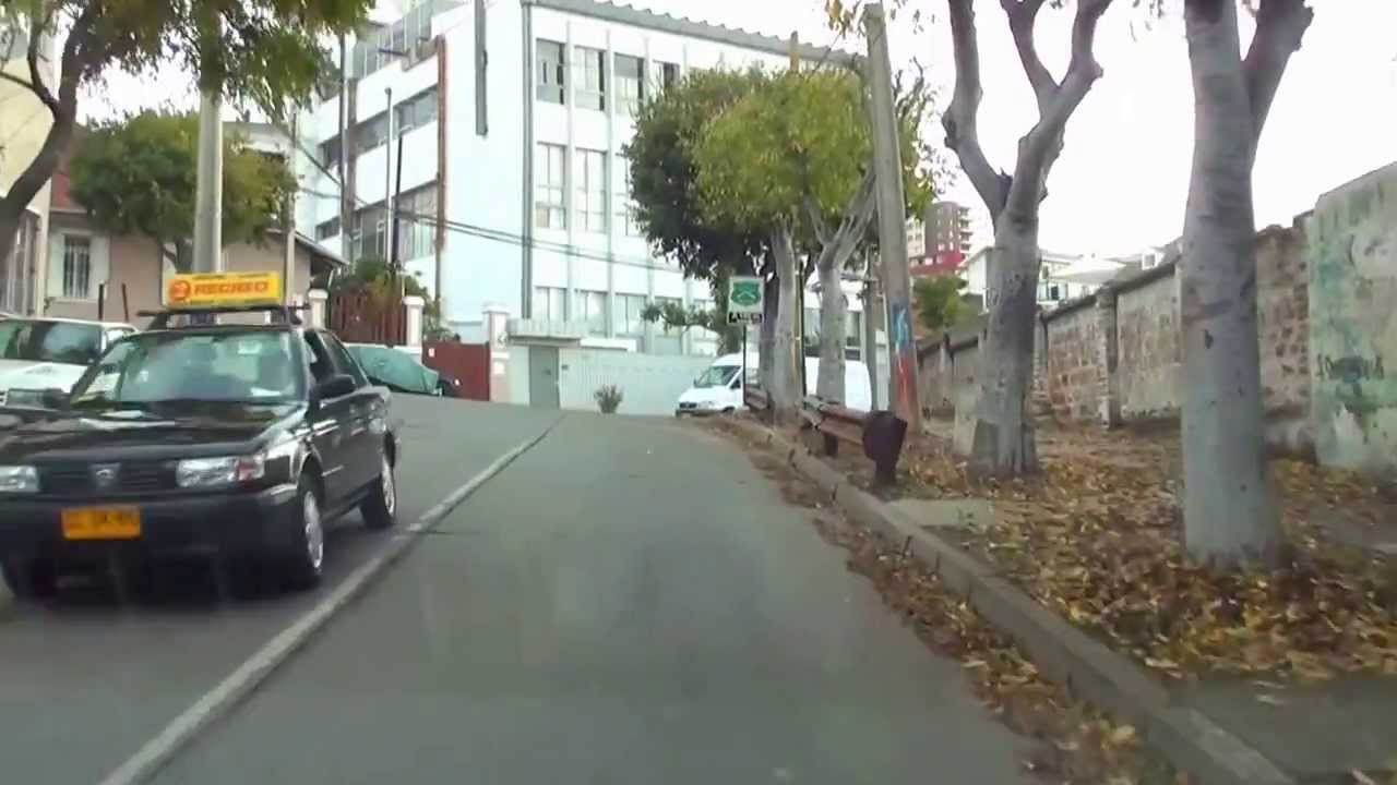 Driving in Chile Viña del Mar Camino Real, Recreo