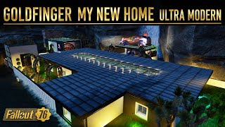 Fallout 76 Camp : GOLDFINGER - My New Home - Ultra Modern
