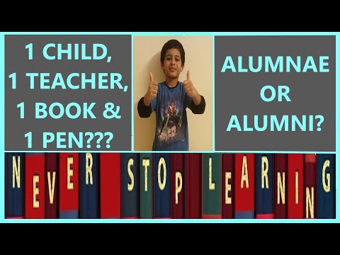 Video: Sei un alumni o un alumnus?