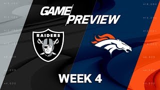 Move the sticks previews afc west rivalry game between oakland raiders
and denver broncos, focusing on each teams star defensive player, ...