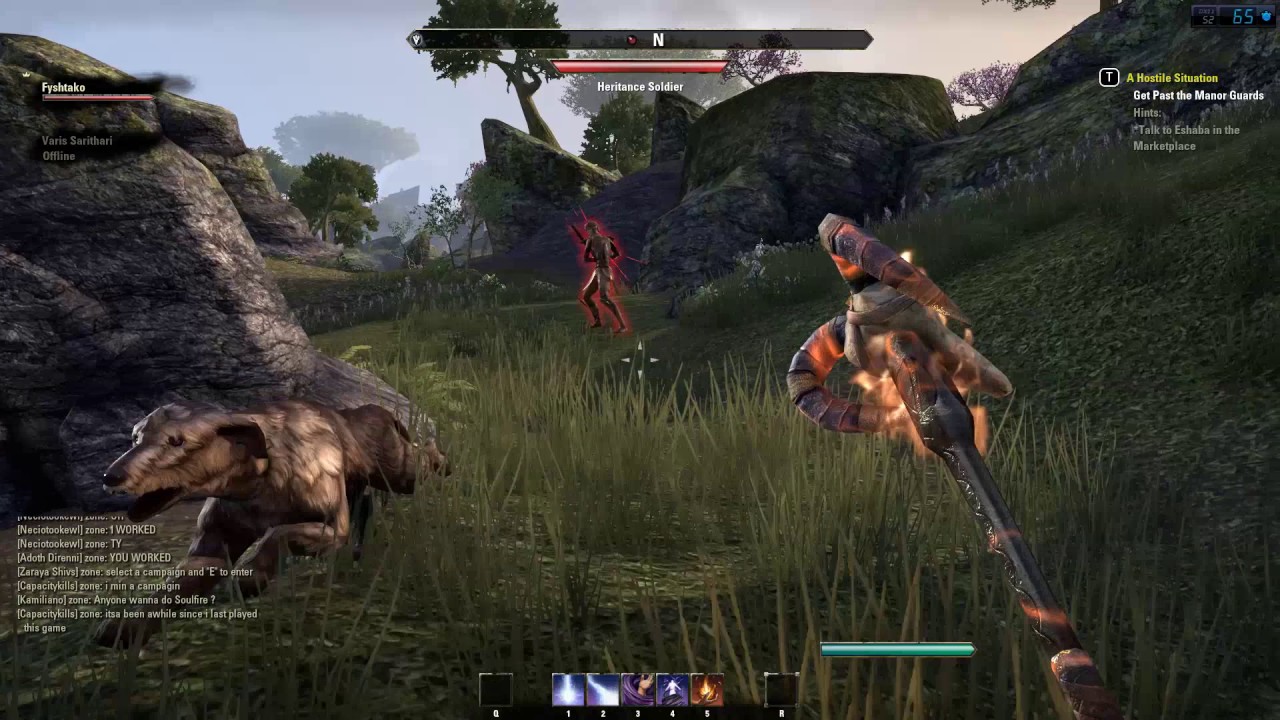 Elder Scrolls Online Max Settings Gameplay (MSI GTX 1060 Gaming X 6GB