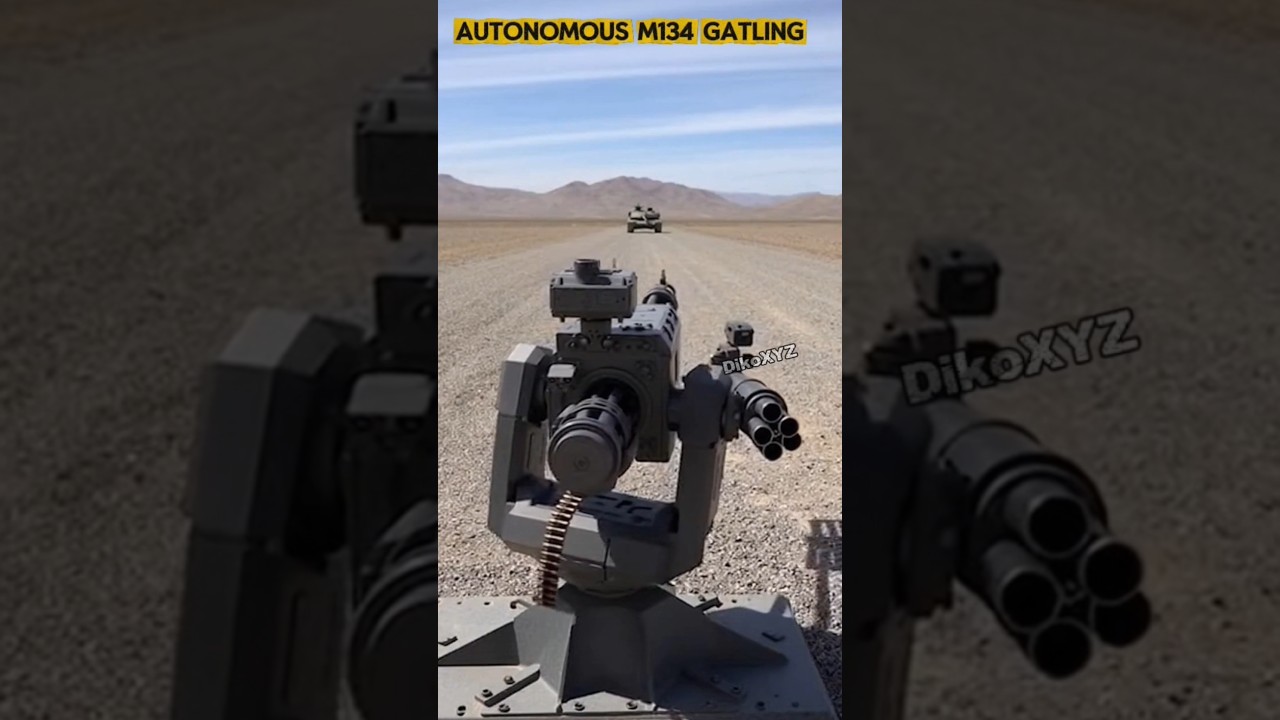 FUTURE AUTONOMOUS MACHINE GUN 