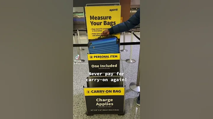 Never Pay For Carry On Again On Spirit Airlines - 天天要聞