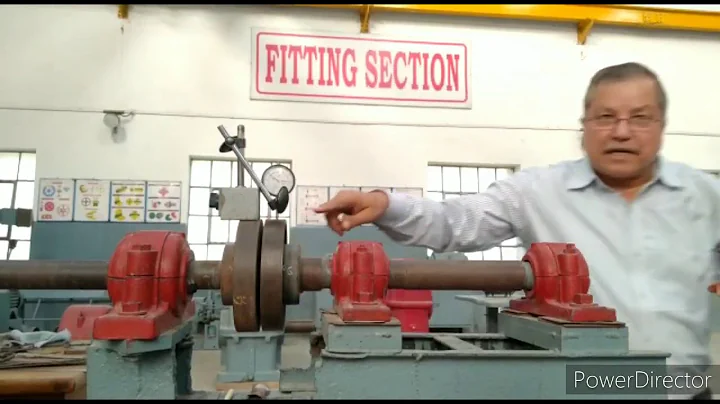 Practical on method of alignment, Run out & Soft foot checking