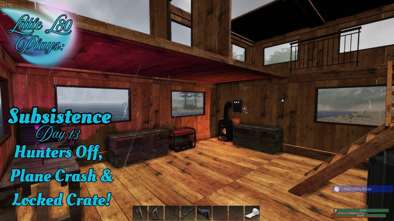 Hunters Off, Plane Crash & Locked Crate!! Subsistence 2025 Alpha 65