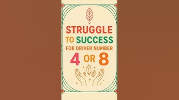 The Truth About Driver Numbers 4 & 8 Nobody Told You