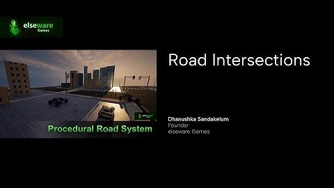 Procedural Road System: Tutorial #3 - Road Intersections