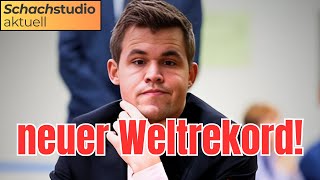 Magnus Carlsen stellt einen neuen Weltrekord auf!!