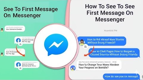 How To See First Message On Messenger Without Scrolling How To Read Old Facebook Messenger Messages