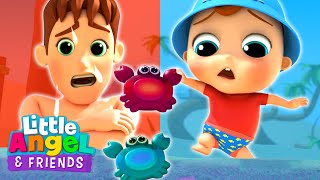 Hot and Cold at the Beach | Baby John | @LittleAngel And Friends Kid Songs