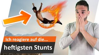 Reaktion auf die KRASSESTEN STUNTS von FliplikeZ | Andiletics