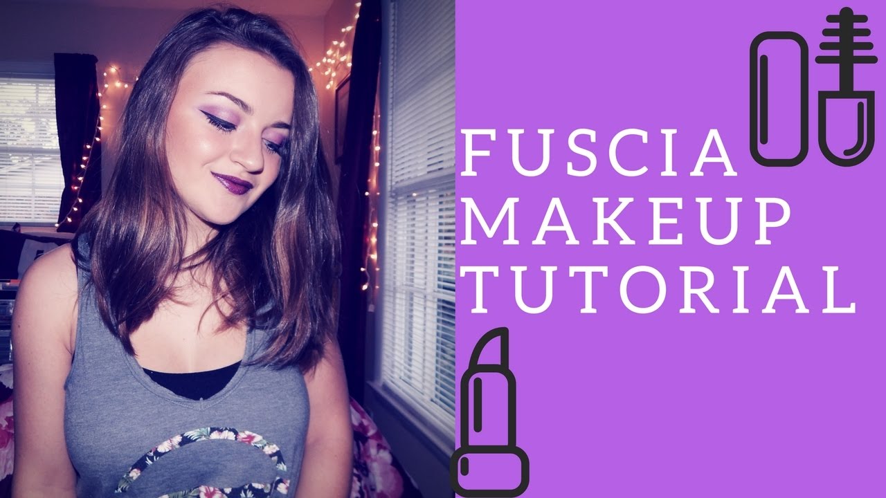 Fuschia Makeup Tutorial Alley Jade♡ YouTube