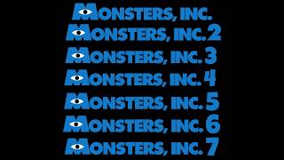 Todas las Películas de MONSTERS INC (1 al 7)