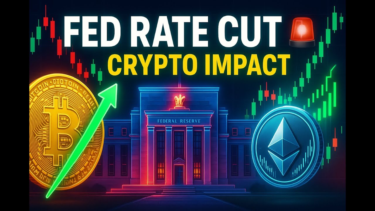 “Fed Rate Cut September 2025 🚨 | Bitcoin & Crypto Market Impact ...