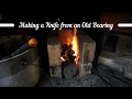 Making a knife from the old bearing. №173