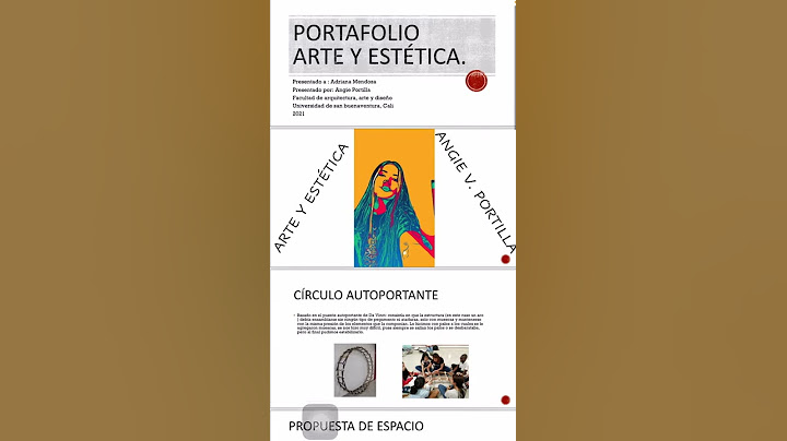 Portafolio arte y estética II