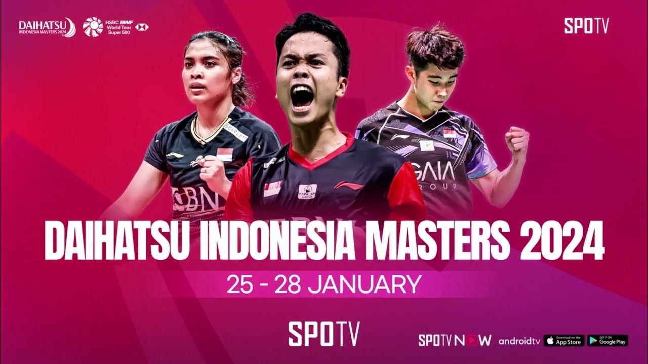 BWF Indonesia Masters 2024 YouTube
