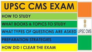 UPSC CMS completely explained 🔥 what to study 🔥 how to prepare & more #upsccms  Ebook in description screenshot 4