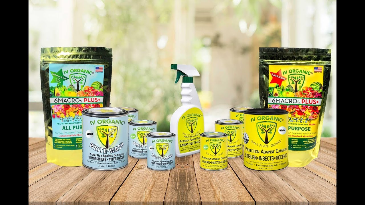 IV Organic 3in1 Plant Guard SUNBURN & INSECTS & RODENTS YouTube