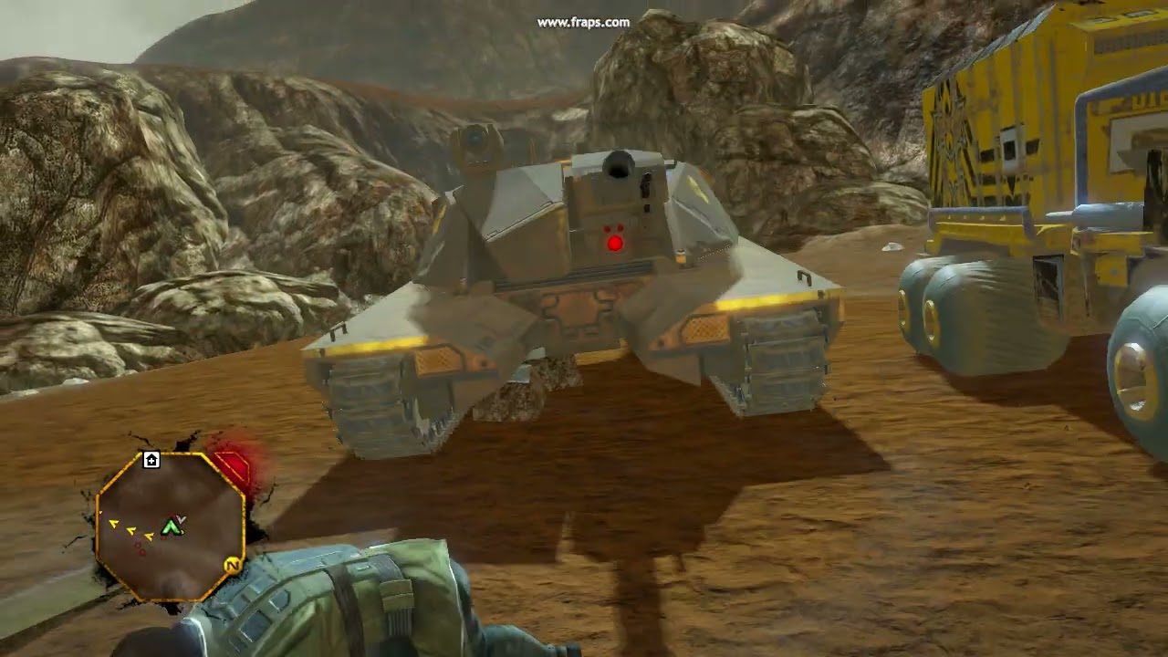Red Faction: Guerrilla - First tank vs human, haha 2025 01 23 17 58 13 85