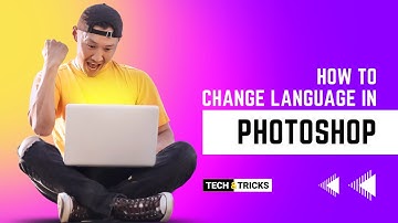 How to change language in Photoshop CC