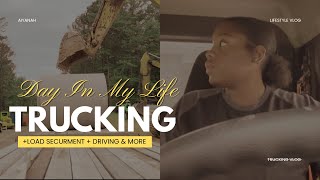 Day In My Life | Flatbed Trucking | Load Securement | Cook With Me | TRUCKING VLOG