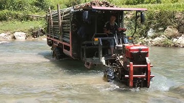 xe công nông cơ khí anh hùng trở trúc đường dốc và cái kết