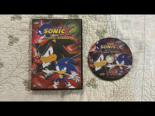 Opening To Sonic X Project: Shadow 2005 DVD - YouTube