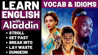 Learn English with Aladdin 2019 Movie | Important Idioms and Vocabulary for Daily Use