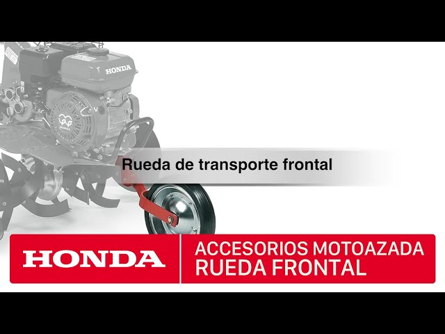 Rueda transporte frontal