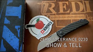 Show &amp; TELL #12 -  Zero Tolerance ZT 0230 by Jens Ansø Overview!