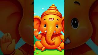 A aai dev bappa aale🥰❤ । Cute Ganesha । ganesh bhakti song #trending #shortvideo #viralsong #गणपती