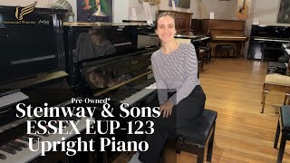 Steinway & Sons Essex EUP-123 Upright Piano | Pre-Owned | Review & Demo | Sherwood Phoenix