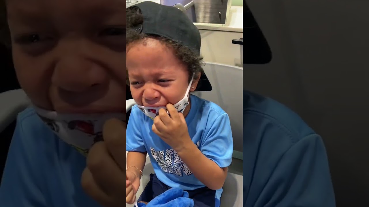 My son’s got their ears pierced ( priceless reactions) 