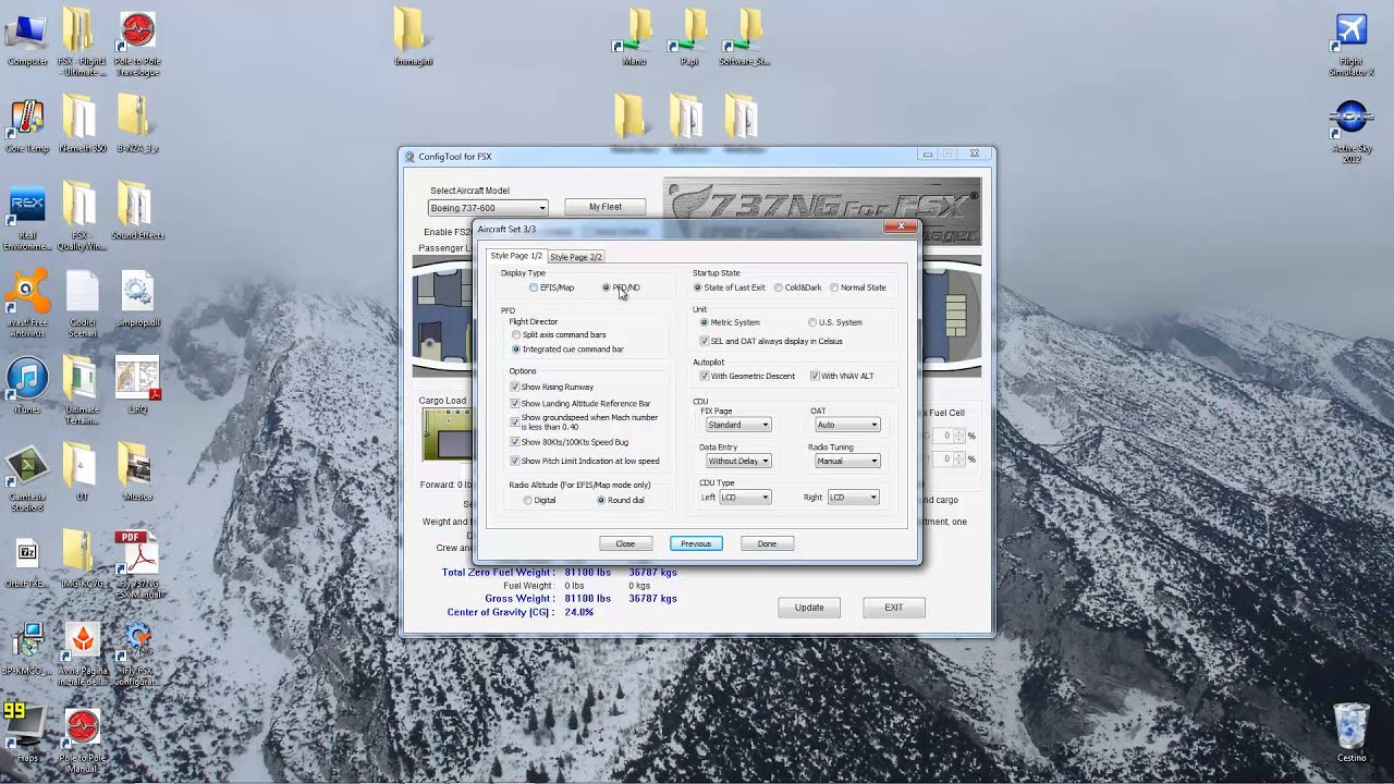 ifly 737 configuration manager