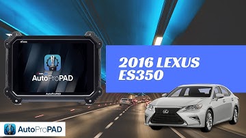 Programming a smart key to a 2016 Lexus ES350 | AutoProPAD