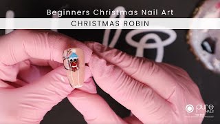 Beginners Christmas Nail - Christmas Robin | Pure Nails | Tina Liddle