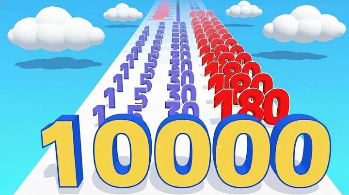 NUMBER MASTER: Number Run Merge Puzzle - Merge Master Gameplay Walkthrough Android iOS (Math Games)