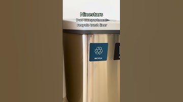 It will make your life so much easier! #ninestars #motionsensor #homedecor #trashfree