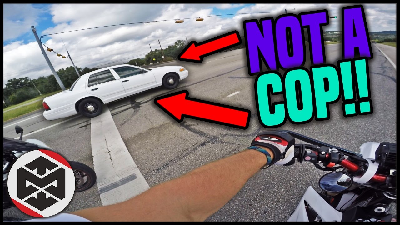 FAKE COP Blocking Traffic at TEXAS MEETUP!!