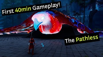 The Pathless (PS4/PS5) full first level! (No commentary)