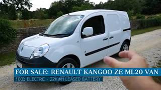For Sale: 2012 Renault Kangoo Ze 100% Electric Van - Youtube