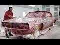 Build process of a Fully Custom Kandy paint job on a 1969 Camaro