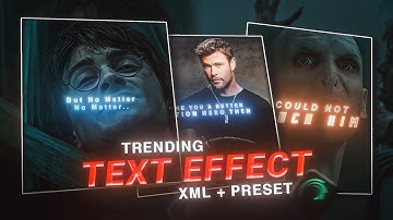 AE-LIKE Trending TEKSTEFFECT in Alight Motion 🔥 | Gratis XML + Preset Download